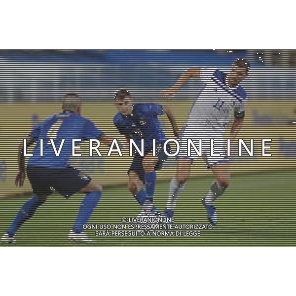 FIRENZE - UEFA Nations League gruppo A ITALIA - BOSNIA ERZEGOVINA 04/09/2020 nella foto: Barella Nicolo’(Italia) e edin dzeko ©Claudio Zamagni/Agenzi Aldo Liverani s.a.s. Barella Nicolo’(Italia) and edin dzeko during UEFA Nations League - group A between Italy and Bosnia ERZEGOVINA at Artemio Franchi Stadium on September 04 2020 in Florence photo credit by Claudio Zamagni/Aldo Liverani Photo Agency/ AGENZIA ALDO LIVERANI SAS