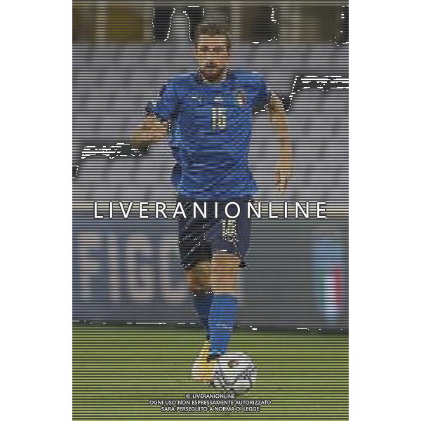 FIRENZE - UEFA Nations League gruppo A ITALIA - BOSNIA ERZEGOVINA 04/09/2020 nella foto: Acerbi Francesco(Italia) ©Claudio Zamagni/Agenzi Aldo Liverani s.a.s. Acerbi Francesco(Italia) during UEFA Nations League - group A between Italy and Bosnia ERZEGOVINA at Artemio Franchi Stadium on September 04 2020 in Florence photo credit by Claudio Zamagni/Aldo Liverani Photo Agency/ AGENZIA ALDO LIVERANI SAS