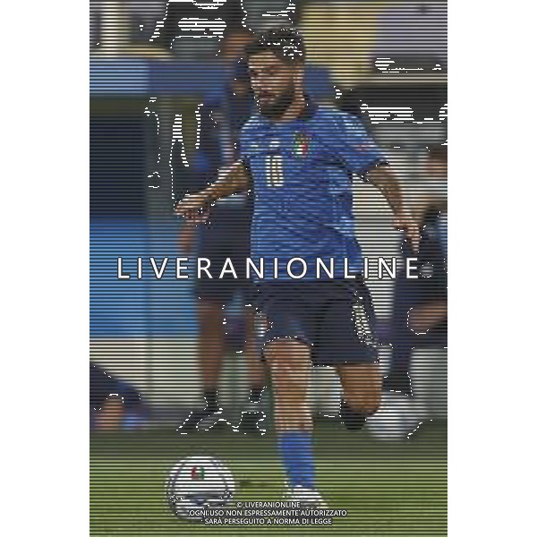 FIRENZE - UEFA Nations League gruppo A ITALIA - BOSNIA ERZEGOVINA 04/09/2020 nella foto: Insigne Lorenzo(Italia) ©Claudio Zamagni/Agenzi Aldo Liverani s.a.s. Insigne Lorenzo(Italia) during UEFA Nations League - group A between Italy and Bosnia ERZEGOVINA at Artemio Franchi Stadium on September 04 2020 in Florence photo credit by Claudio Zamagni/Aldo Liverani Photo Agency/ AGENZIA ALDO LIVERANI SAS
