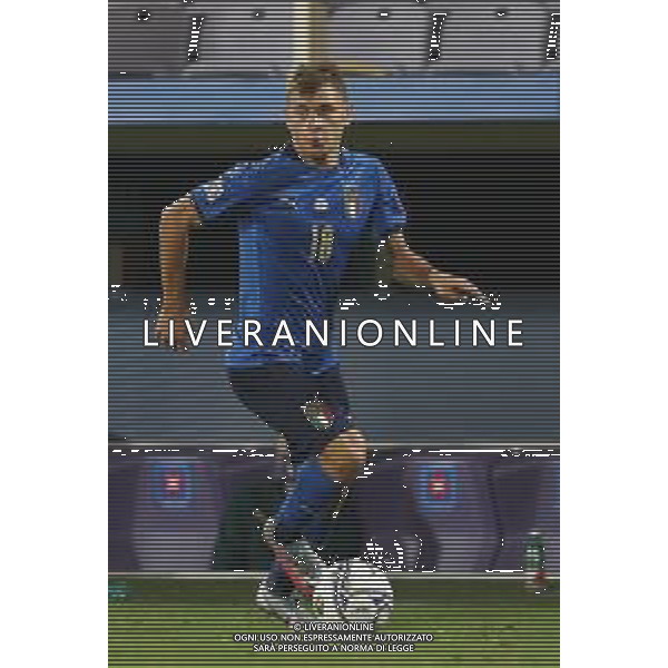 FIRENZE - UEFA Nations League gruppo A ITALIA - BOSNIA ERZEGOVINA 04/09/2020 nella foto: Barella Nicolo’(Italia) ©Claudio Zamagni/Agenzi Aldo Liverani s.a.s. Barella Nicolo’(Italia) during UEFA Nations League - group A between Italy and Bosnia ERZEGOVINA at Artemio Franchi Stadium on September 04 2020 in Florence photo credit by Claudio Zamagni/Aldo Liverani Photo Agency/ AGENZIA ALDO LIVERANI SAS