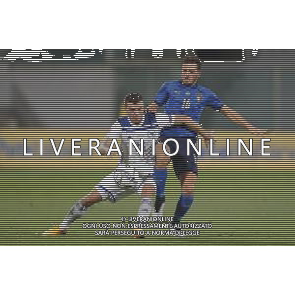 FIRENZE - UEFA Nations League gruppo A ITALIA - BOSNIA ERZEGOVINA 04/09/2020 nella foto: Armin Hod?i? e Florenzi Alessandro(Italia) ©Claudio Zamagni/Agenzi Aldo Liverani s.a.s. Armin Hod?i? and Belotti Andrea(Italia) during UEFA Nations League - group A between Italy and Bosnia ERZEGOVINA at Artemio Franchi Stadium on September 04 2020 in Florence photo credit by Claudio Zamagni/Aldo Liverani Photo Agency/ AGENZIA ALDO LIVERANI SAS