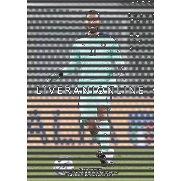 FIRENZE - UEFA Nations League gruppo A ITALIA - BOSNIA ERZEGOVINA 04/09/2020 nella foto: Donnarumma Gianluigi(Italia) ©Claudio Zamagni/Agenzi Aldo Liverani s.a.s. Donnarumma Gianluigi(Italia) during UEFA Nations League - group A between Italy and Bosnia ERZEGOVINA at Artemio Franchi Stadium on September 04 2020 in Florence photo credit by Claudio Zamagni/Aldo Liverani Photo Agency/ AGENZIA ALDO LIVERANI SAS