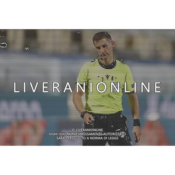 FIRENZE - UEFA Nations League gruppo A ITALIA - BOSNIA ERZEGOVINA 04/09/2020 nella foto: arbitro anastasios sidiropulos ©Claudio Zamagni/Agenzi Aldo Liverani s.a.s. referee anastasios sidiropulos during UEFA Nations League - group A between Italy and Bosnia ERZEGOVINA at Artemio Franchi Stadium on September 04 2020 in Florence photo credit by Claudio Zamagni/Aldo Liverani Photo Agency/ AGENZIA ALDO LIVERANI SAS