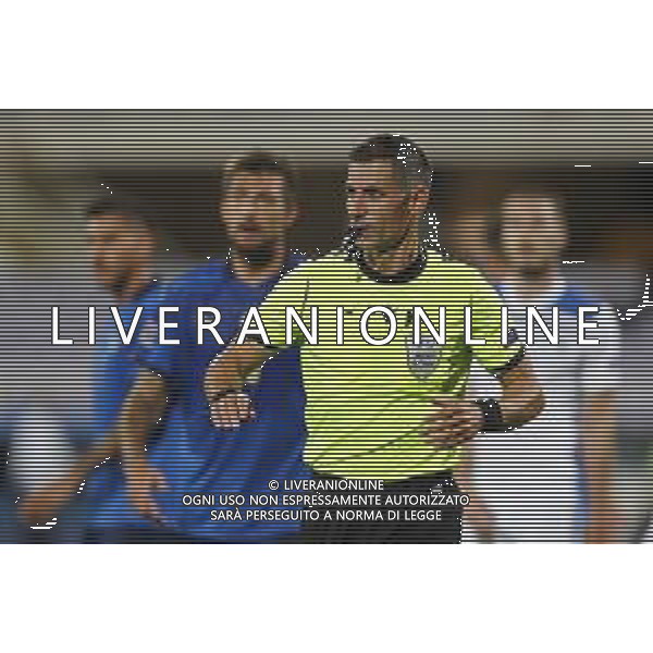 FIRENZE - UEFA Nations League gruppo A ITALIA - BOSNIA ERZEGOVINA 04/09/2020 nella foto: arbitro anastasios sidiropulos ©Claudio Zamagni/Agenzi Aldo Liverani s.a.s. referee anastasios sidiropulos during UEFA Nations League - group A between Italy and Bosnia ERZEGOVINA at Artemio Franchi Stadium on September 04 2020 in Florence photo credit by Claudio Zamagni/Aldo Liverani Photo Agency/ AGENZIA ALDO LIVERANI SAS