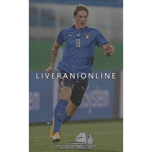 FIRENZE - UEFA Nations League gruppo A ITALIA - BOSNIA ERZEGOVINA 04/09/2020 nella foto: Zaniolo Nicolo’(Italia) ©Claudio Zamagni/Agenzi Aldo Liverani s.a.s. Zaniolo Nicolo’(Italia) during UEFA Nations League - group A between Italy and Bosnia ERZEGOVINA at Artemio Franchi Stadium on September 04 2020 in Florence photo credit by Claudio Zamagni/Aldo Liverani Photo Agency/ AGENZIA ALDO LIVERANI SAS