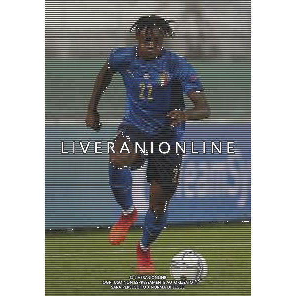 FIRENZE - UEFA Nations League gruppo A ITALIA - BOSNIA ERZEGOVINA 04/09/2020 nella foto: Kean Moise(Italia) ©Claudio Zamagni/Agenzi Aldo Liverani s.a.s. Kean Moise(Italia) during UEFA Nations League - group A between Italy and Bosnia ERZEGOVINA at Artemio Franchi Stadium on September 04 2020 in Florence photo credit by Claudio Zamagni/Aldo Liverani Photo Agency/ AGENZIA ALDO LIVERANI SAS