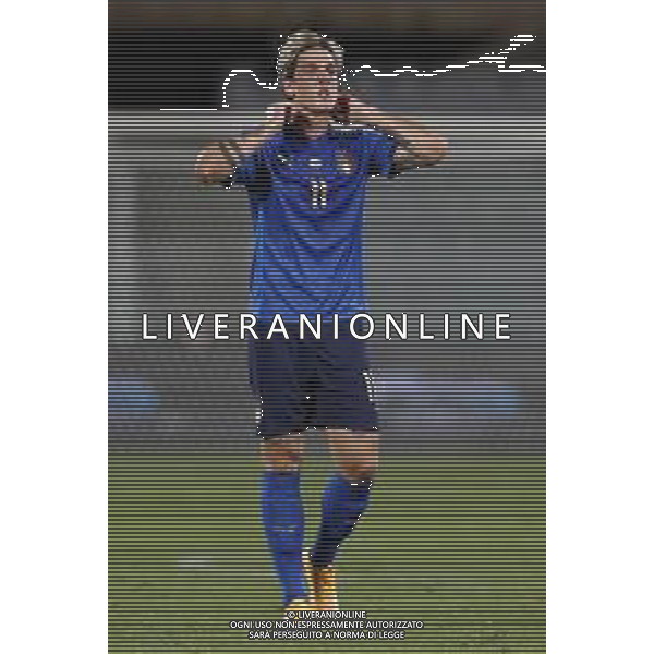FIRENZE - UEFA Nations League gruppo A ITALIA - BOSNIA ERZEGOVINA 04/09/2020 nella foto: Zaniolo Nicolo’(Italia) ©Claudio Zamagni/Agenzi Aldo Liverani s.a.s. Zaniolo Nicolo’(Italia) during UEFA Nations League - group A between Italy and Bosnia ERZEGOVINA at Artemio Franchi Stadium on September 04 2020 in Florence photo credit by Claudio Zamagni/Aldo Liverani Photo Agency/ AGENZIA ALDO LIVERANI SAS