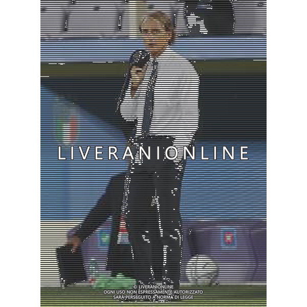FIRENZE - UEFA Nations League gruppo A ITALIA - BOSNIA ERZEGOVINA 04/09/2020 nella foto: Mister Mancini Roberto(Italia) ©Claudio Zamagni/Agenzi Aldo Liverani s.a.s. Mister Mancini Roberto(Italia) during UEFA Nations League - group A between Italy and Bosnia ERZEGOVINA at Artemio Franchi Stadium on September 04 2020 in Florence photo credit by Claudio Zamagni/Aldo Liverani Photo Agency/ AGENZIA ALDO LIVERANI SAS