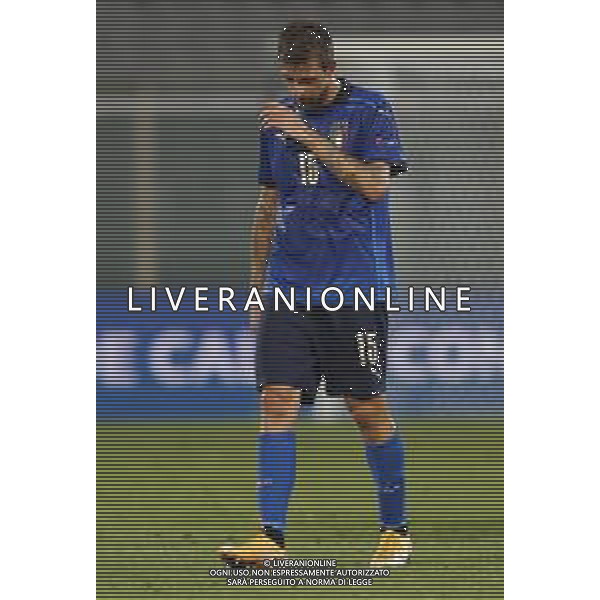 FIRENZE - UEFA Nations League gruppo A ITALIA - BOSNIA ERZEGOVINA 04/09/2020 nella foto: delusione Acerbi Francesco(Italia) ©Claudio Zamagni/Agenzi Aldo Liverani s.a.s. Acerbi Francesco(Italia) during UEFA Nations League - group A between Italy and Bosnia ERZEGOVINA at Artemio Franchi Stadium on September 04 2020 in Florence photo credit by Claudio Zamagni/Aldo Liverani Photo Agency/ AGENZIA ALDO LIVERANI SAS