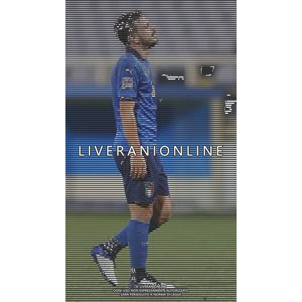 FIRENZE - UEFA Nations League gruppo A ITALIA - BOSNIA ERZEGOVINA 04/09/2020 nella foto: delusione Florenzi Alessandro(Italia) ©Claudio Zamagni/Agenzi Aldo Liverani s.a.s. Florenzi Alessandro(Italia) during UEFA Nations League - group A between Italy and Bosnia ERZEGOVINA at Artemio Franchi Stadium on September 04 2020 in Florence photo credit by Claudio Zamagni/Aldo Liverani Photo Agency/ AGENZIA ALDO LIVERANI SAS
