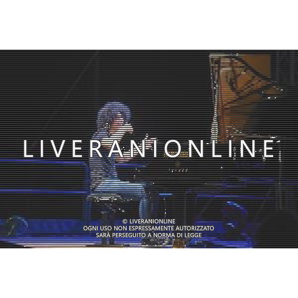 Giovanni Allevi Piano Solo - Concerto cantante italiano, 04 settembre 2020 Fiera della Musica, Azzano Decimo (PN), Italia Nella foto: Giovanni Allevi in concerto al festival Fiera della Musica @LM/Simone Piccirilli/ AGENZIA ALDO LIVERANI SAS