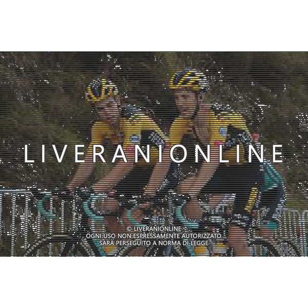 05-09-2020 Tour De France; Tappa 08 Cazeres Sur Garonne - Loudenvielle; 2020, Jumbo - Visma; Van Aert, Wout; Bennett, George; Col De Peyresourde; © SIROTTI / AGENZIA ALDO LIVERANI SAS