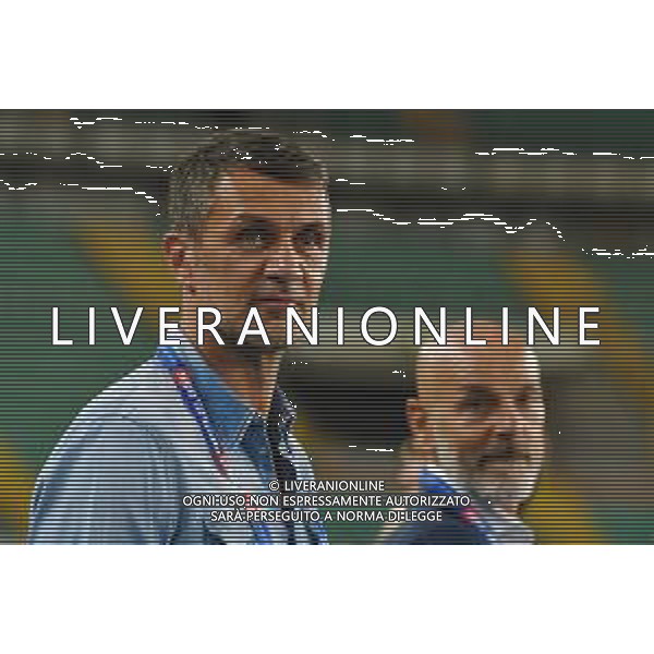 Partita del Cuore 2020 - Altro, 03 settembre 2020 Verona, Italia Nella foto: Paolo Maldini e Stefano Pioli @LM/Alessio Tarpini/ AGENZIA ALDO LIVERANI SAS