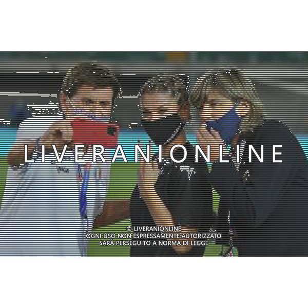 Partita del Cuore 2020 - Altro, 03 settembre 2020 Verona, Italia Nella foto: Gianni Morandi, Alessandra Amoroso e Milena Bertolini @LM/Alessio Tarpini/ AGENZIA ALDO LIVERANI SAS