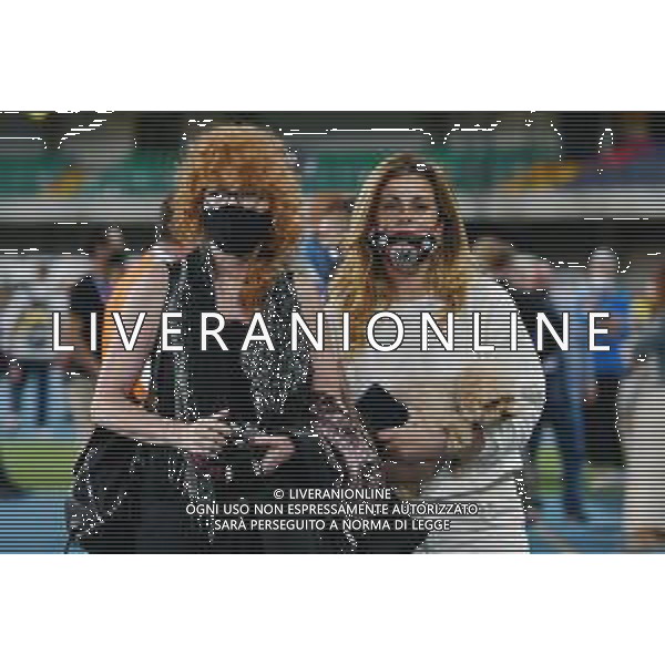 Partita del Cuore 2020 - Altro, 03 settembre 2020 Verona, Italia Nella foto: Fiorella Mannoia e Vanessa Incontrada @LM/Alessio Tarpini/ AGENZIA ALDO LIVERANI SAS