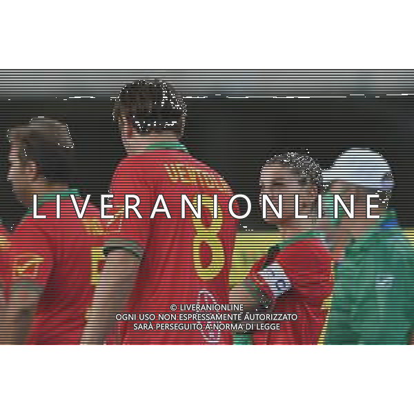 Partita del Cuore 2020 - Altro, 03 settembre 2020 Verona, Italia Nella foto: Alessandra Amoroso scherza con Nicola Ventola @LM/Alessio Tarpini/ AGENZIA ALDO LIVERANI SAS