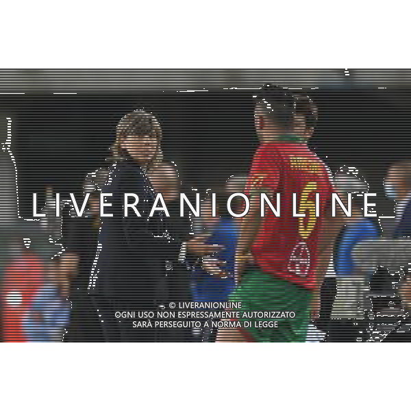 Partita del Cuore 2020 - Altro, 03 settembre 2020 Verona, Italia Nella foto: Milena Bertolini discute con Amedeo @LM/Alessio Tarpini/ AGENZIA ALDO LIVERANI SAS