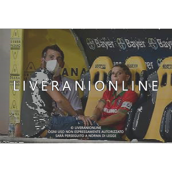 Partita del Cuore 2020 - Altro, 03 settembre 2020 Verona, Italia Nella foto: Alessandra Amoroso in panchina @LM/Alessio Tarpini/ AGENZIA ALDO LIVERANI SAS