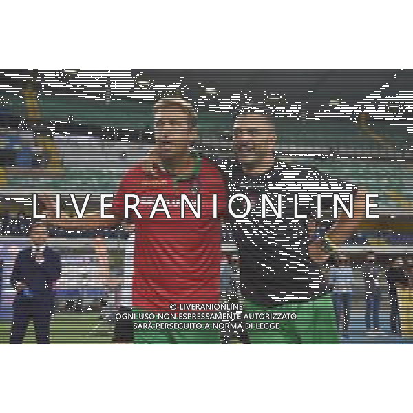 Partita del Cuore 2020 - Altro, 03 settembre 2020 Verona, Italia Nella foto: Pio e Amedeo @LM/Alessio Tarpini/ AGENZIA ALDO LIVERANI SAS