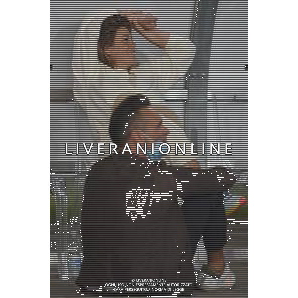 Partita del Cuore 2020 - Altro, 03 settembre 2020 Verona, Italia Nella foto: Vanessa Incontrada e Nek @LM/Alessio Tarpini/ AGENZIA ALDO LIVERANI SAS