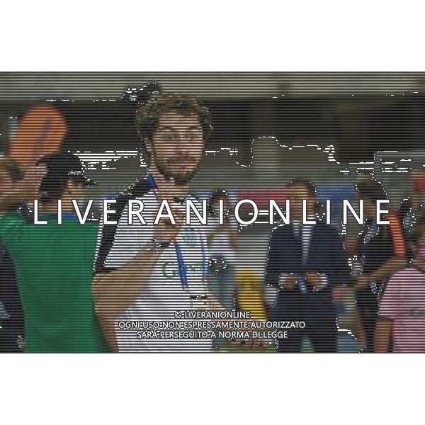 Partita del Cuore 2020 - Altro, 03 settembre 2020 Verona, Italia Nella foto: I Pinguini Tattici Nucleari @LM/Giancarlo Dalla Riva/ AGENZIA ALDO LIVERANI SAS