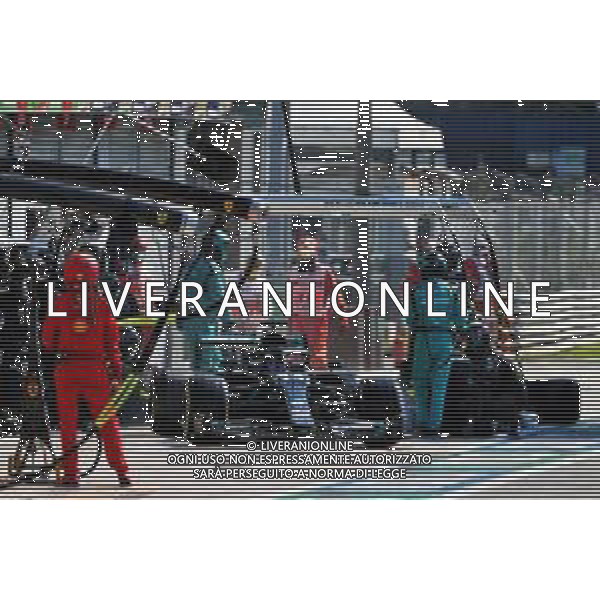 Lewis Hamilton (GBR) Mercedes AMG F1 W11 makes a pit stop when the pit lane was closed. 06.09.2020. Formula 1 World Championship, Rd 8, Italian Grand Prix, Monza, Italy, Race Day. - www.xpbimages.com, EMail: requests@xpbimages.com © Copyright: Moy / XPB Images/ AGENZIA ALDO LIVERANI SAS - ITALY ONLY EDITORIAL USE ONLY