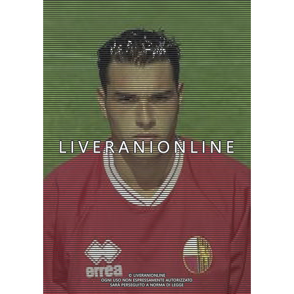 1999 PRIMI PIANI ROSA CALCIATORI LUCCHESE CALCIO NELLA FOTO DEL CHIARO LUCA AG ALDO LIVERANI SAS
