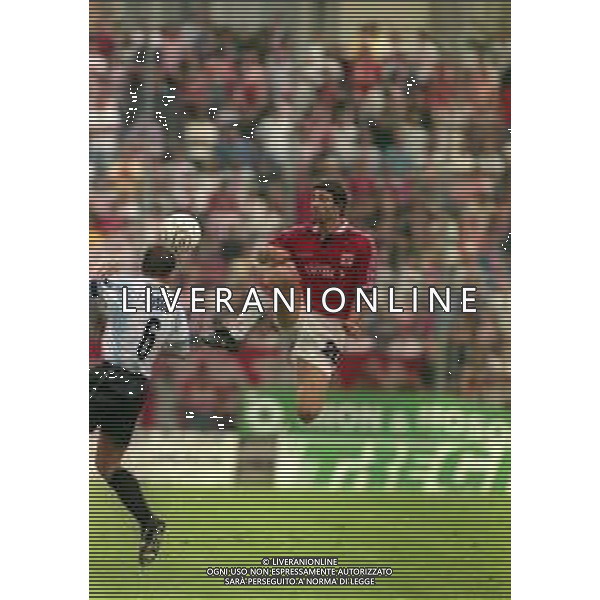 29-08-1999 TREVISO CAMPIONATO DI CALCIO SERIE B TREVISO L.R VICENZA 0-1 NELLA FOTO GIANNI COMANDINI AG ALDO LIVERANI SAS