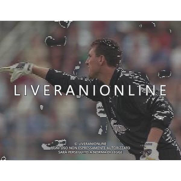 29-08-1999 TREVISO CAMPIONATO DI CALCIO SERIE B TREVISO L.R VICENZA 0-1 NELLA FOTO GABRIELE ALDEGANI AG ALDO LIVERANI SAS