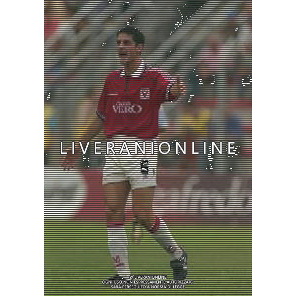 29-08-1999 TREVISO CAMPIONATO DI CALCIO SERIE B TREVISO L.R VICENZA 0-1 NELLA FOTO GIACOMO DICARA AG ALDO LIVERANI SAS