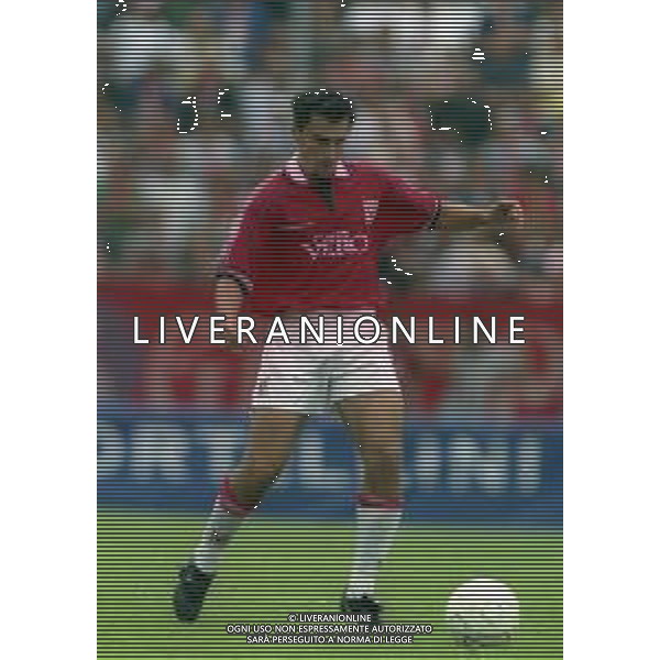 29-08-1999 TREVISO CAMPIONATO DI CALCIO SERIE B TREVISO L.R VICENZA 0-1 NELLA FOTO ANTONINO BERNARDINI AG ALDO LIVERANI SAS
