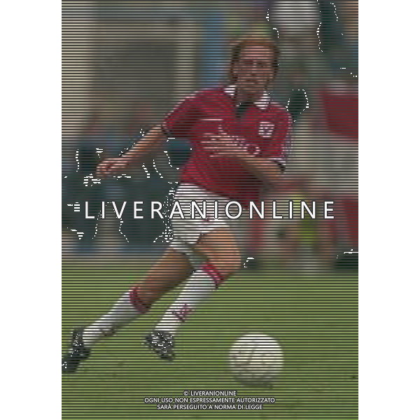 29-08-1999 TREVISO CAMPIONATO DI CALCIO SERIE B TREVISO L.R VICENZA 0-1 NELLA FOTO MIRKO CONTE AG ALDO LIVERANI SAS