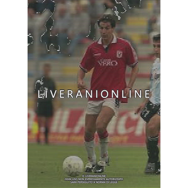 29-08-1999 TREVISO CAMPIONATO DI CALCIO SERIE B TREVISO L.R VICENZA 0-1 NELLA FOTO LAMBERTO ZAULI AG ALDO LIVERANI SAS