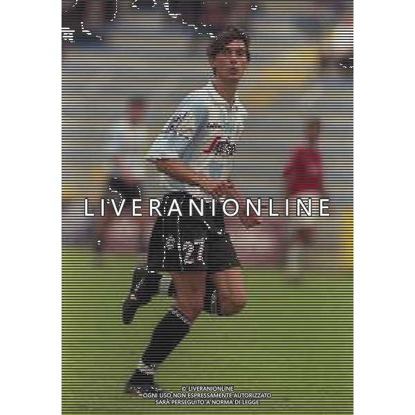 29-08-1999 TREVISO CAMPIONATO DI CALCIO SERIE B TREVISO L.R VICENZA 0-1 NELLA FOTO GIANLUCA TEMELIN AG ALDO LIVERANI SAS