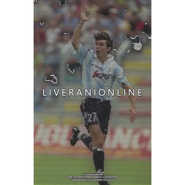 29-08-1999 TREVISO CAMPIONATO DI CALCIO SERIE B TREVISO L.R VICENZA 0-1 NELLA FOTO GIANLUCA TEMELIN AG ALDO LIVERANI SAS