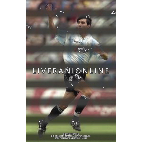 29-08-1999 TREVISO CAMPIONATO DI CALCIO SERIE B TREVISO L.R VICENZA 0-1 NELLA FOTO GIANLUCA TEMELIN AG ALDO LIVERANI SAS