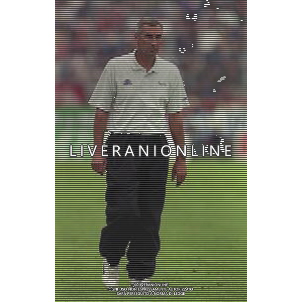 29-08-1999 TREVISO CAMPIONATO DI CALCIO SERIE B TREVISO L.R VICENZA 0-1 NELLA FOTO EDOARDO REJA ALLENATORE VICENZA CALCIO AG ALDO LIVERANI SAS