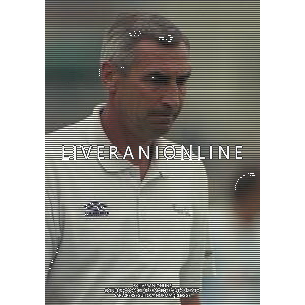 29-08-1999 TREVISO CAMPIONATO DI CALCIO SERIE B TREVISO L.R VICENZA 0-1 NELLA FOTO EDOARDO REJA ALLENATORE VICENZA CALCIO AG ALDO LIVERANI SAS