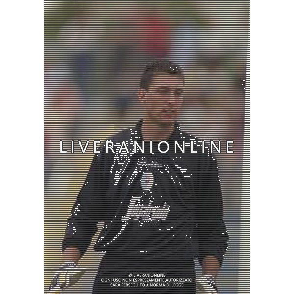 29-08-1999 TREVISO CAMPIONATO DI CALCIO SERIE B TREVISO L.R VICENZA 0-1 NELLA FOTO GABRIELE ALDEGANI AG ALDO LIVERANI SAS
