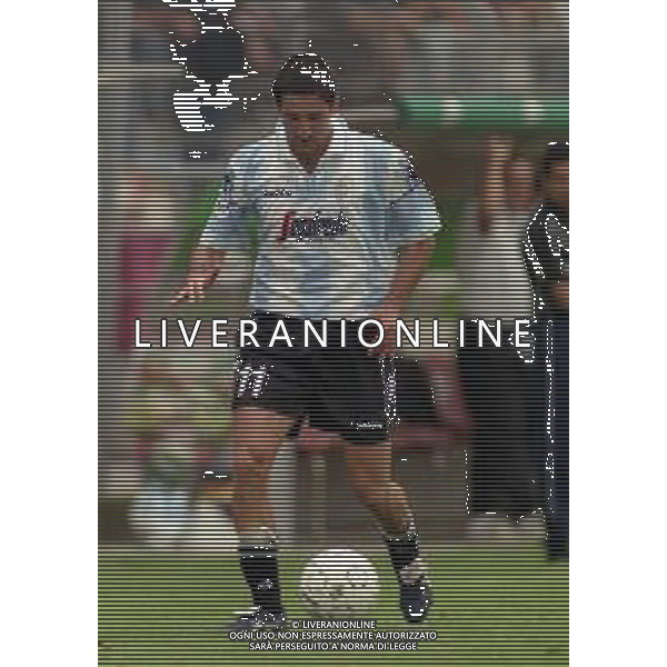 29-08-1999 TREVISO CAMPIONATO DI CALCIO SERIE B TREVISO L.R VICENZA 0-1 NELLA FOTO GIAMMARCO FREZZA AG ALDO LIVERANI SAS