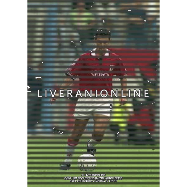 29-08-1999 TREVISO CAMPIONATO DI CALCIO SERIE B TREVISO L.R VICENZA 0-1 NELLA FOTO ANTONINO BERNARDINI AG ALDO LIVERANI SAS