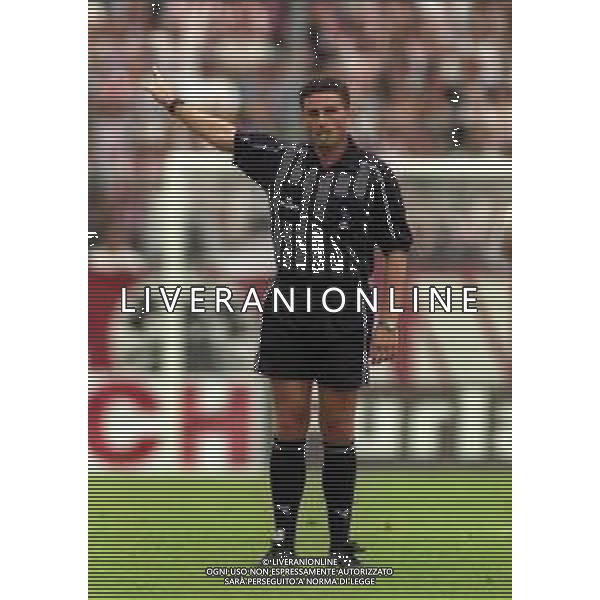 29-08-1999 TREVISO CAMPIONATO DI CALCIO SERIE B TREVISO L.R VICENZA 0-1 NELLA FOTO ARBITRO MASSIMO DE SANTIS AG ALDO LIVERANI SAS