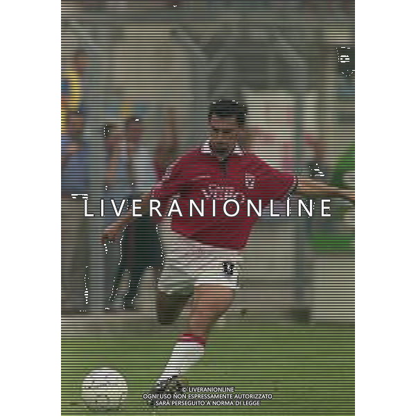 29-08-1999 TREVISO CAMPIONATO DI CALCIO SERIE B TREVISO L.R VICENZA 0-1 NELLA FOTO ANTONINO BERNARDINI AG ALDO LIVERANI SAS