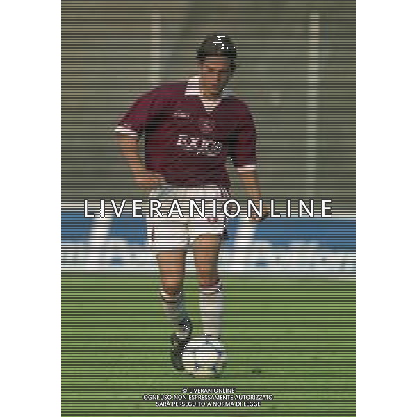 25-08-1999 COMO- COPPA ITALIA COMO - SALERNITANA 3-3 NELLA FOTO GIUSEPPE PISANI AG ALDO LIVERANI SAS