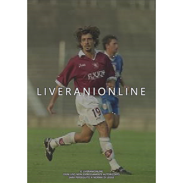 25-08-1999 COMO- COPPA ITALIA COMO - SALERNITANA 3-3 NELLA FOTO GIACOMO TEDESCO AG ALDO LIVERANI SAS
