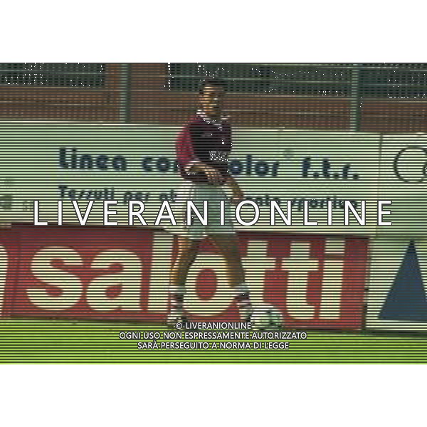 25-08-1999 COMO- COPPA ITALIA COMO - SALERNITANA 3-3 NELLA FOTO FRANCESCO DI JORIO AG ALDO LIVERANI SAS