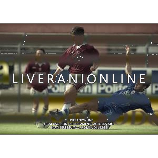 25-08-1999 COMO- COPPA ITALIA COMO - SALERNITANA 3-3 NELLA FOTO NICOLA CORRENT AG ALDO LIVERANI SAS