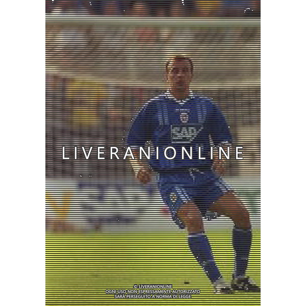 25-08-1999 COMO- COPPA ITALIA COMO - SALERNITANA 3-3 NELLA FOTO TOMMASO ROCCHI AG ALDO LIVERANI SAS