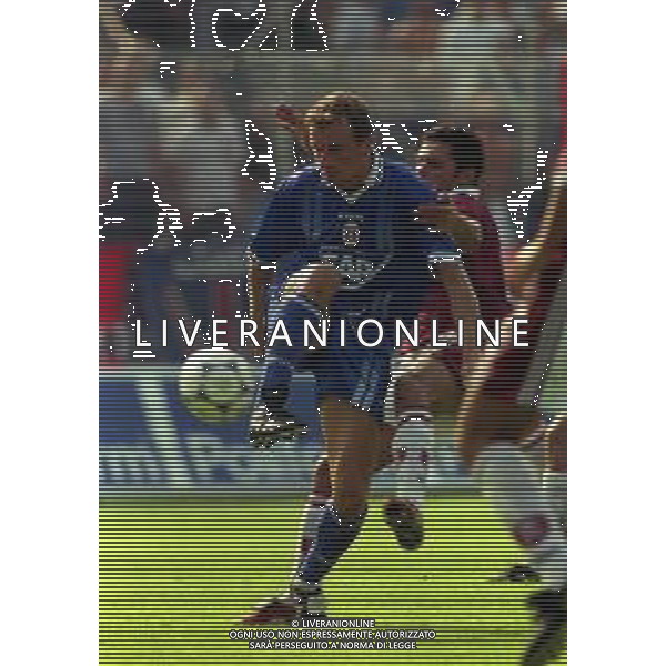 25-08-1999 COMO- COPPA ITALIA COMO - SALERNITANA 3-3 NELLA FOTO TOMMASO ROCCHI AG ALDO LIVERANI SAS