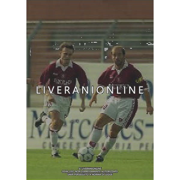 25-08-1999 COMO- COPPA ITALIA COMO - SALERNITANA 3-3 NELLA FOTO FEDERICO GIAMPAOLO AG ALDO LIVERANI SAS